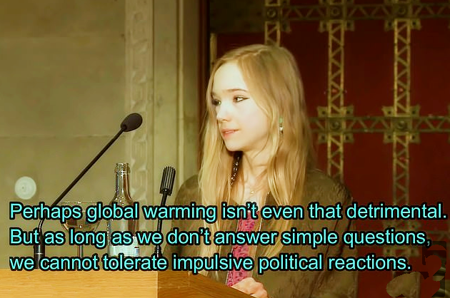 Siebt has been described as a climate-skeptic answer to Greta Thunberg, 17, the environmental activist from Sweden who inspired international climate protests