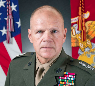 U.S. Marine Lt. Gen. Robert B. Neller, poses for a command board photo at Arlington, Va., Aug. 31, 2015. Neller posed for his official command board photo as the 37th Commandant of the Marine Corps. (U.S. Marine Corps photo by Sgt. Gabriela Garcia/Not Released)