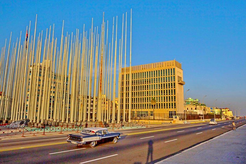 The U.S. Embassy in Havana. The mysterious symptoms that struck diplomats in Cuba and China were first reported in 2016.