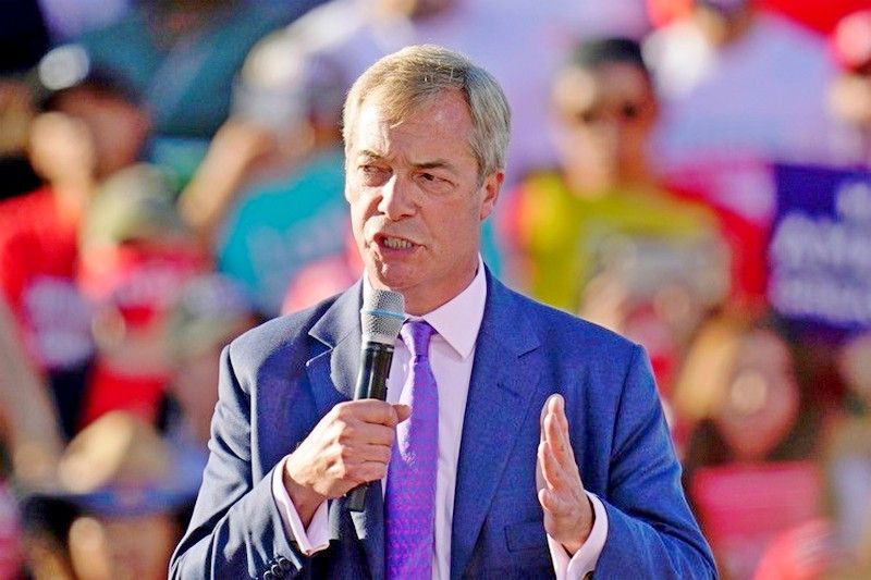 Nigel Farage May Back a Brexit-like Referendum on U.K.’s “Net Zero” Plan