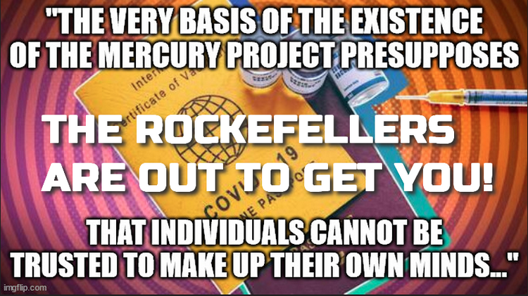 The Rockefeller Foundation Pays Scientists to Psycho-analyze non-vaxxers.