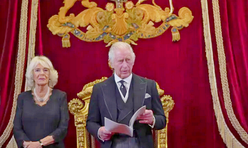 Charles formally proclaimed King by the privy council