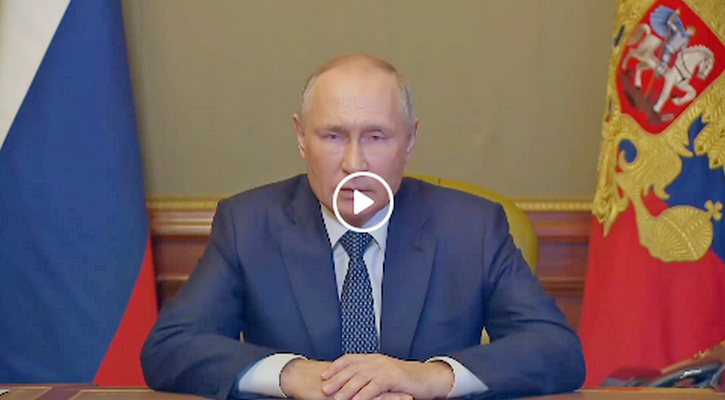 Putin warned Kyiv about a tough response in case of the continuation of Ukrainian terrorist attacks