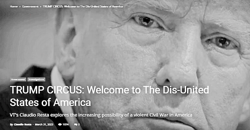 TRUMP CIRCUS: Welcome to The Dis-United States of America