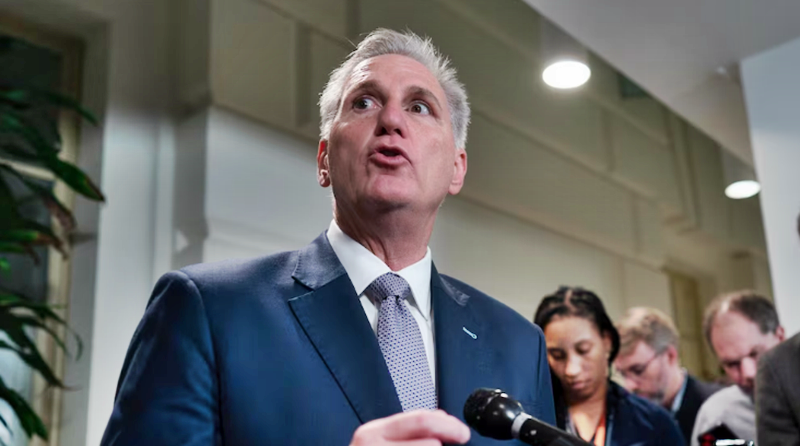 On the brink of a government shutdown, McCarthy pivots to a 45-day plan relying on Democratic help