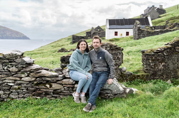 We’re the caretakers of an uninhabited Irish island called Blascaod Mór