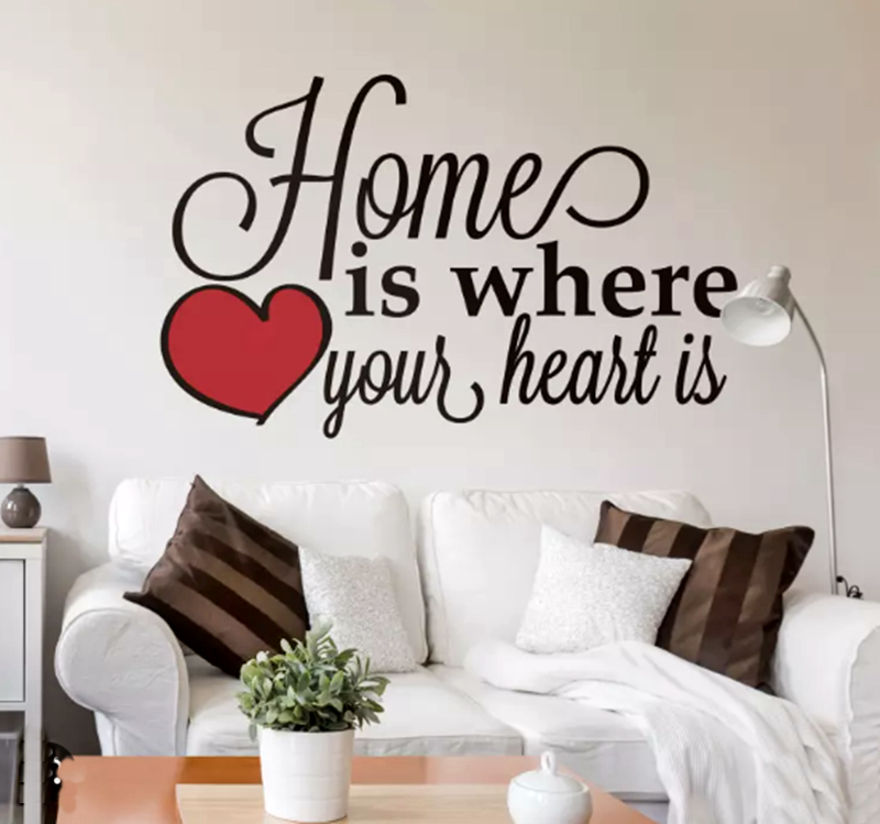 HOME IS WHERE YOUR HEART IS.(Eng and Por)