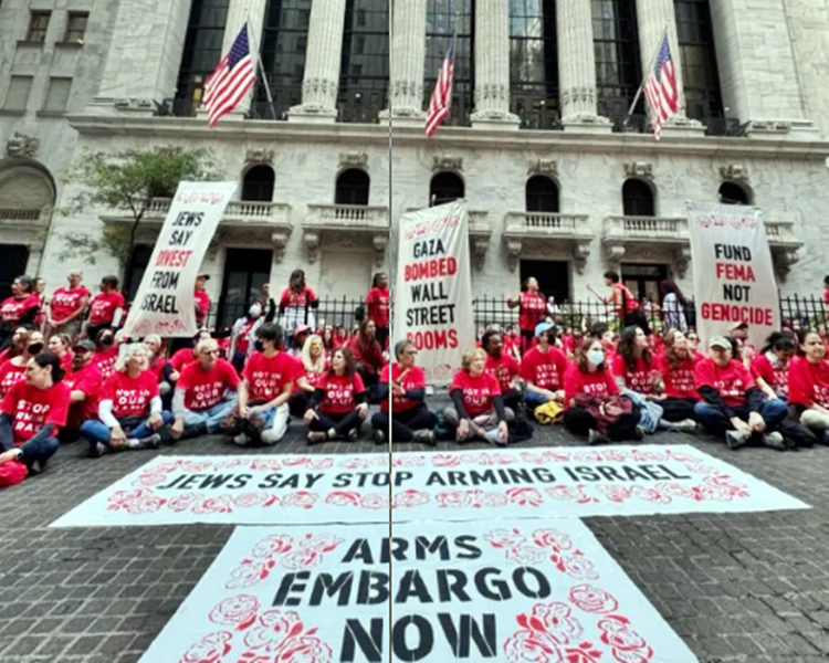 200+ Jewish-Led Protesters Arrested at NY Stock Exchange Say ‘Stop Arming Israel’