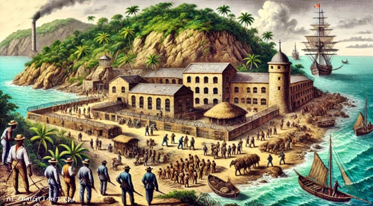 A STORY ABOUT DEVIL`S ISLAND PENITENTIARY