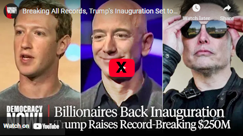 Breaking All Records, Trumps Inauguration Set to Bring in $250M From Billionaires & Corporations