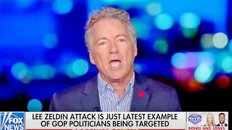 Rand Paul: "There's Going To Come A Day Of Reckoning"; People Will "Rise Up"