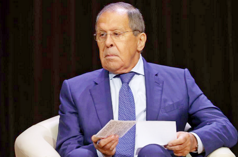 Lavrov believes that the West shamelessly unleashed a hybrid war against Russia in Ukraine
