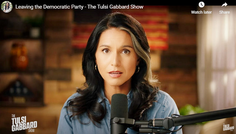 Tulsi Gabbard Abandons 'Elitist, Woke, Anti-White' Democratic Party - The Tulsi Gabbard Show