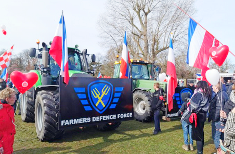 Dutch Government Sends In Military Trucks and Military Gear as Farmers Plan the Biggest Demonstration Yet