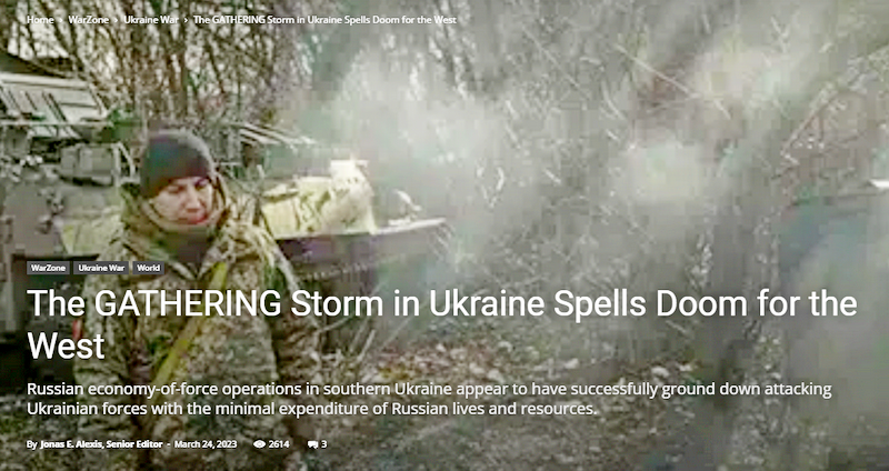 The GATHERING Storm in Ukraine Spells Doom for the West.