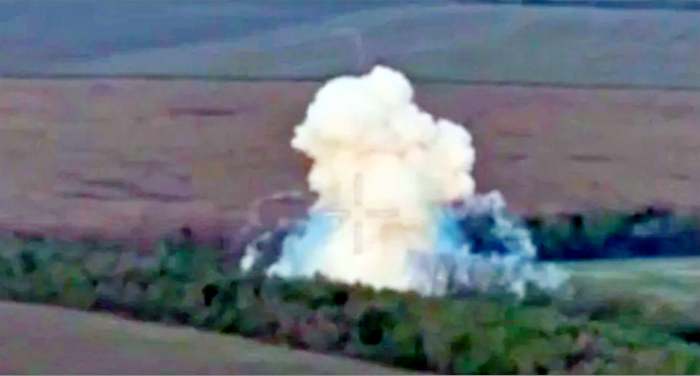 Watch Russia’s ‘Solntsepyok’ Heavy Flamethrower System Wipe Out Ukrainian Stronghold