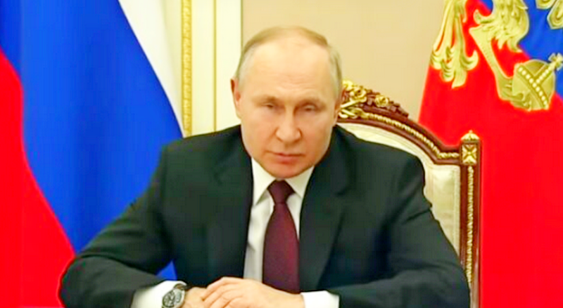 Vladimir Putin Addresses Russia l Reports of Civil War, PsyOps, and CIA Involvement Saturate The Information Space.