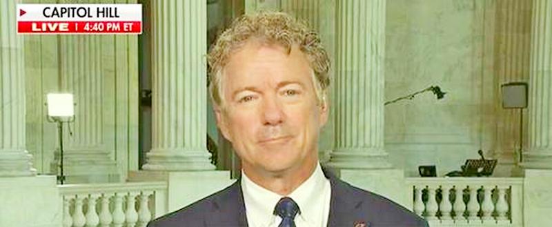 Watch: Rand Paul Warns "We're Out Of Ammo, We're Out Of Money"