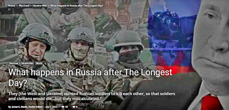 What happens in Russia after The Longest Day?