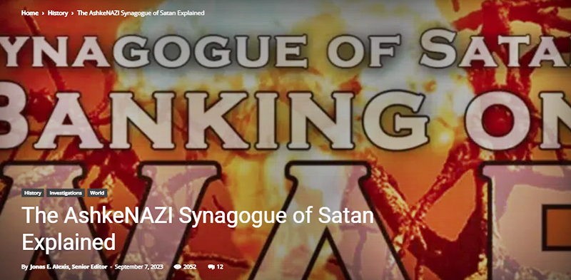 The AshkeNAZI Synagogue of Satan Explained