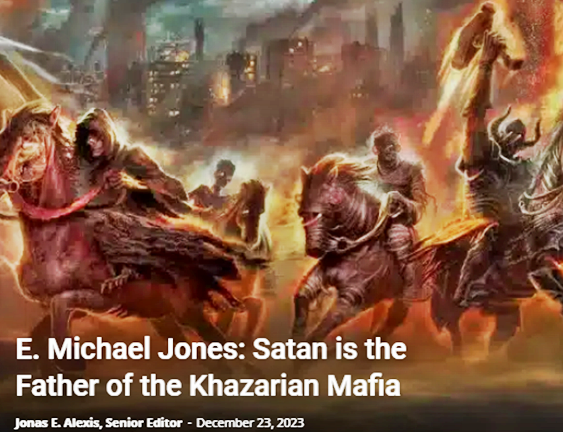 Satan is the Father of the Khazarian Mafia/WEF