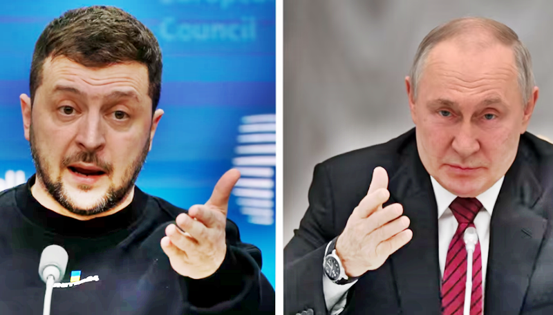 Zelenskyj hits back at Putin: - A fight over the narrative