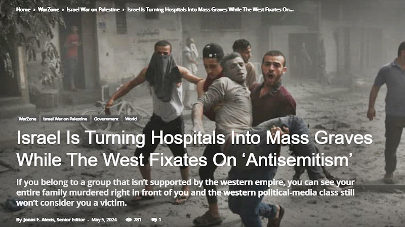 Israel Is Turning Hospitals Into Mass Graves While The West Fixates On ‘Antisemitism’