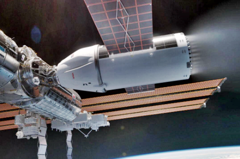 NASA, SpaceX Unveil Spaceship That Will Take International Space Station Out Of Orbit