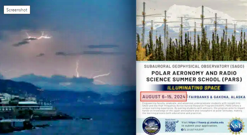 X-FILE HAARP n. 4. Thunderbolts’ Alert after Geomagnetic Storm triggered by Alaskans Dangerous Experiments funded by US NSF