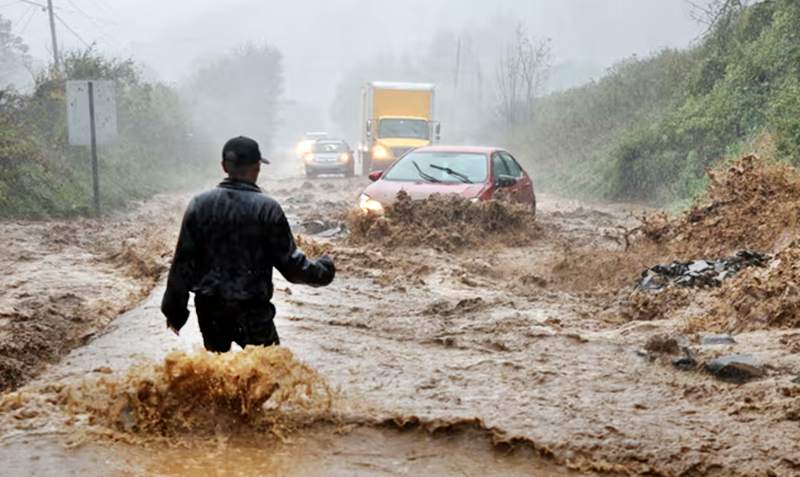 Hurricane Helene: dozens dead as storm pummels south-eastern US