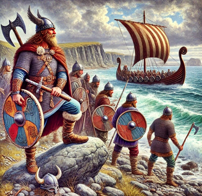 Leif Eriksson and the Discovery of Vinland (Newfoundland)