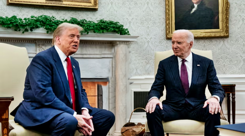 Trump meets with Biden and promises ‘smooth as it can get’ transfer of power