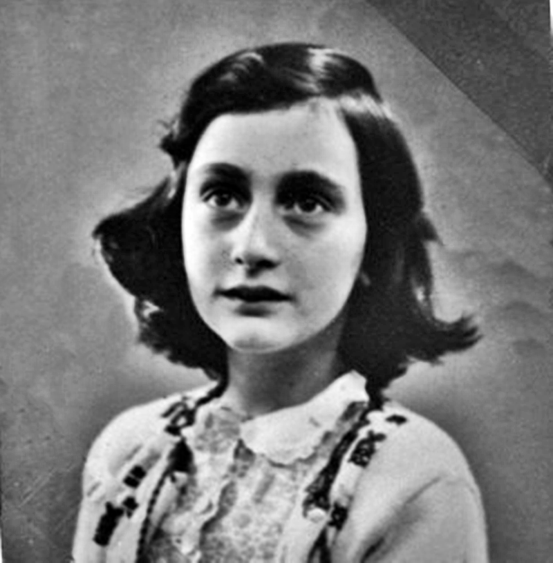 THE LIFE AND THOUGHTS OF ANNE FRANK. R.I.P.